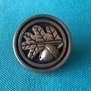 Vintage Betsy Fields Pewter Brooch